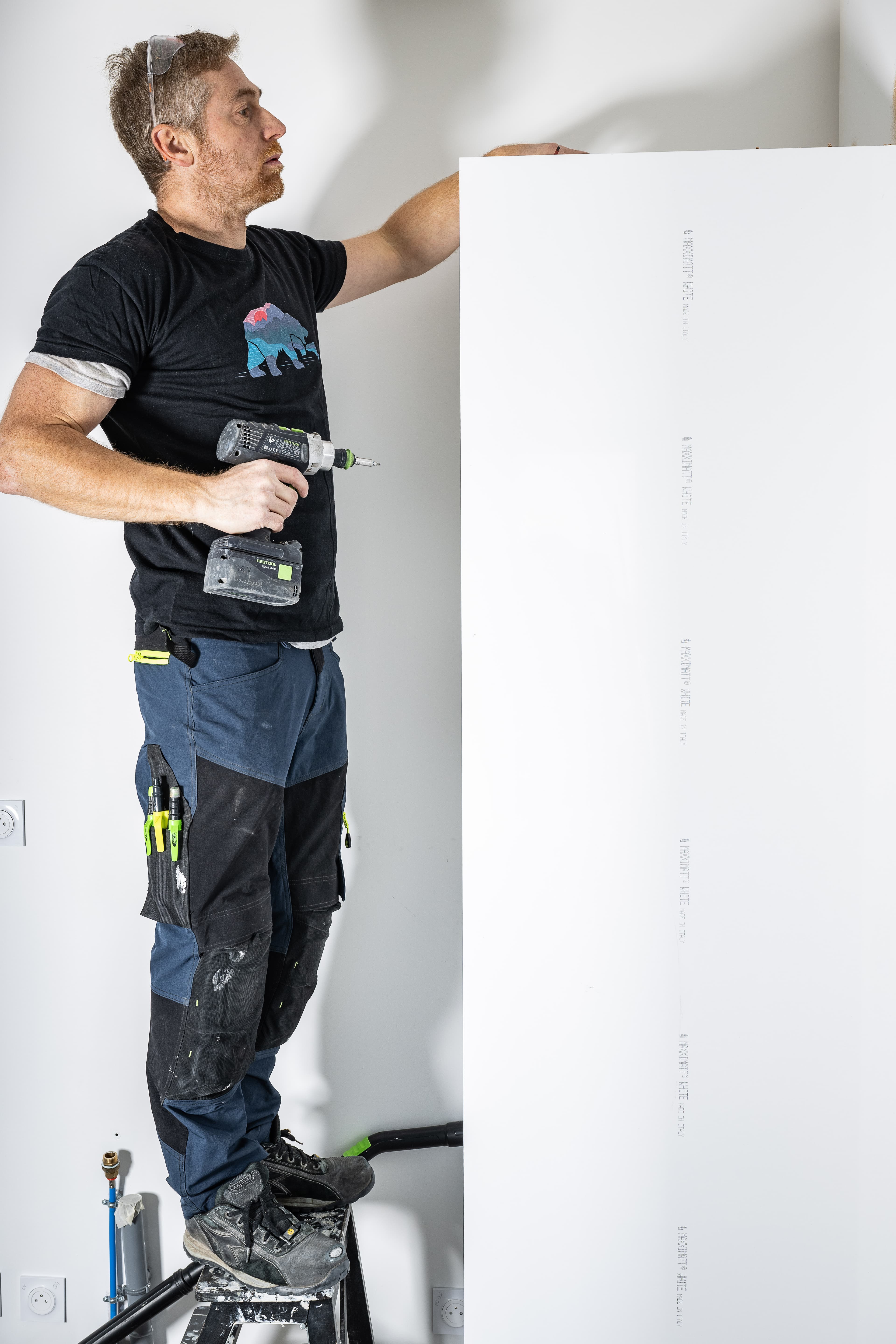 Stéphane en atelier